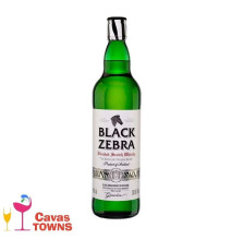 Whisky Black Zebra 750 ml - Cavas Towns