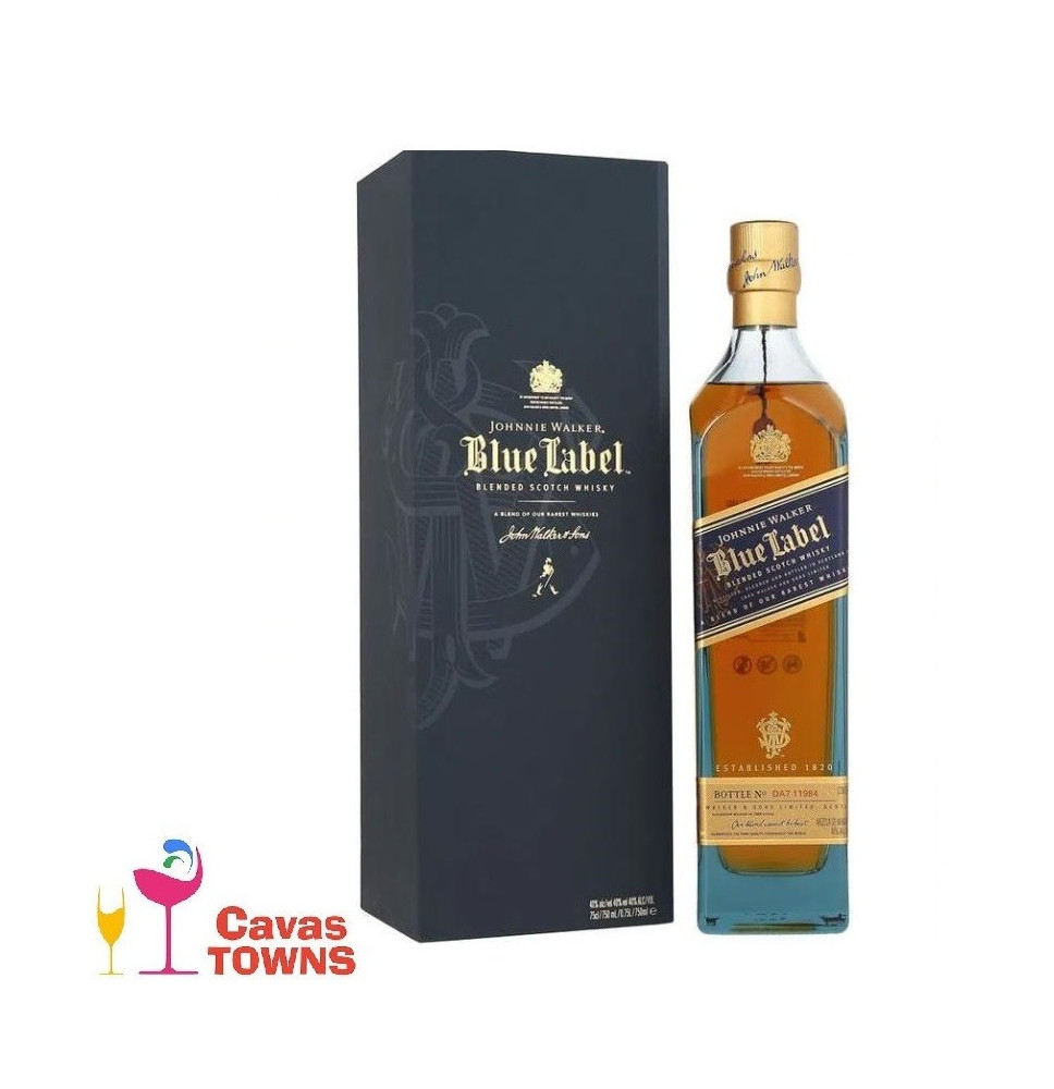 Whisky Johnnie Walker Blue Label 750 ml - Cavas Towns Whisky Johnnie Walker Blue Label 750 ml - Cavas Towns