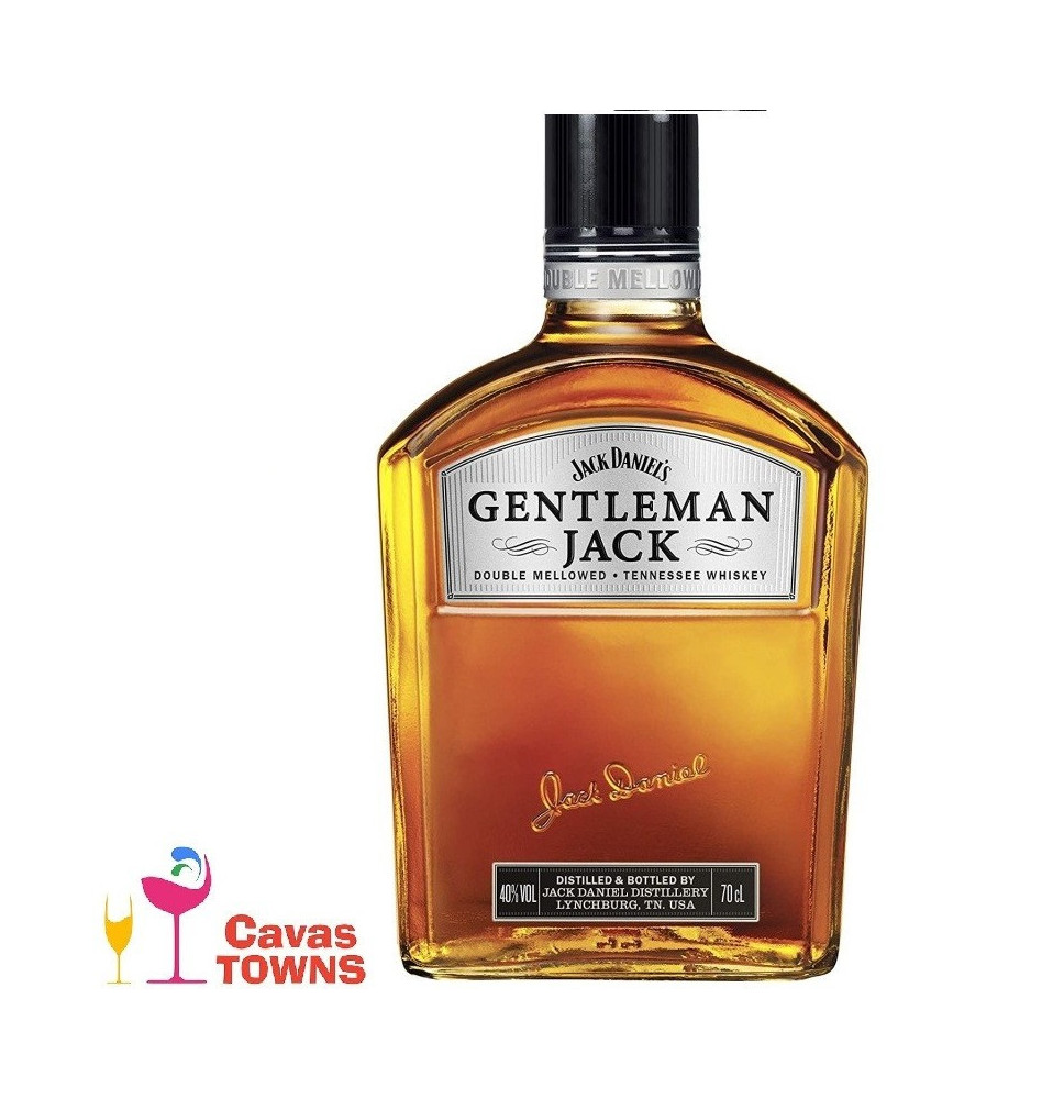 Whiskey Jack Daniels Gentleman 700 ml - Cavas Towns Whiskey Jack Daniels Gentleman 700 ml - Cavas Towns