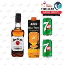 Whiskey Jim Beam Black - 750 ml - Cavas Towns
