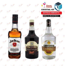 Whiskey Jim Beam Black - 750 ml - Cavas Towns