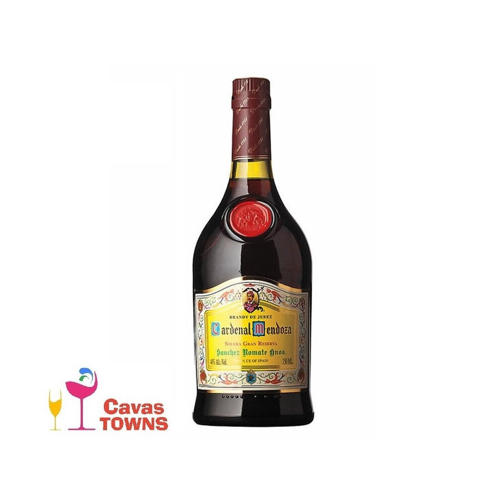 Brandy Cardenal de Mendoza Gran Reserva 700 ml - Cavas Towns