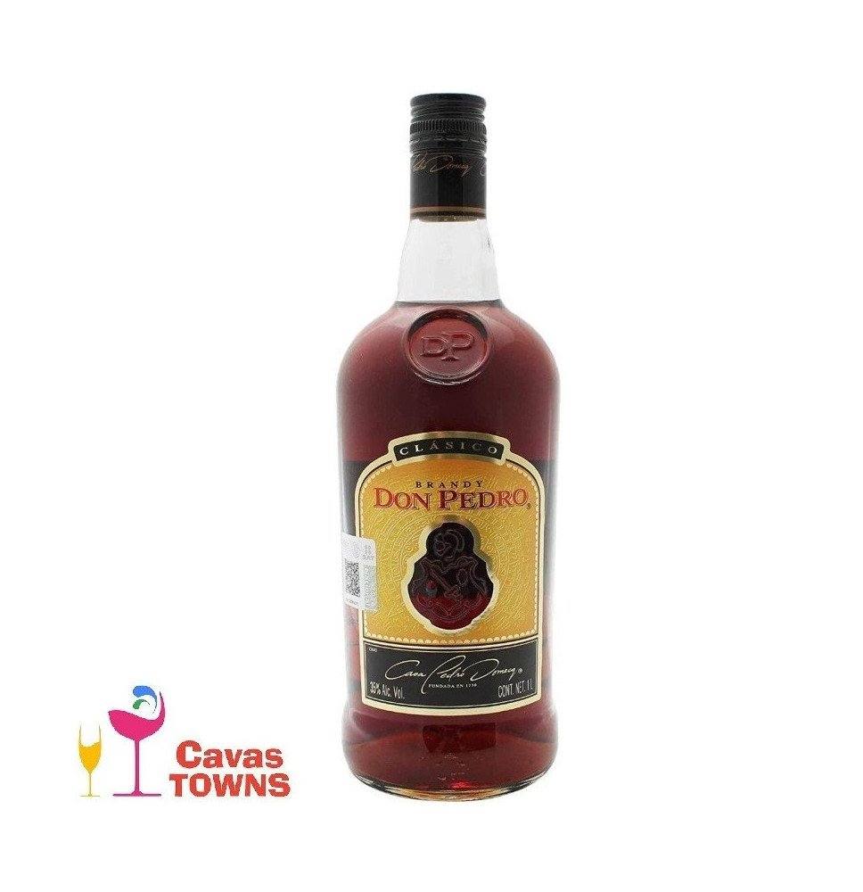 Brandy Don Pedro Clasico 1L - Cavas Towns