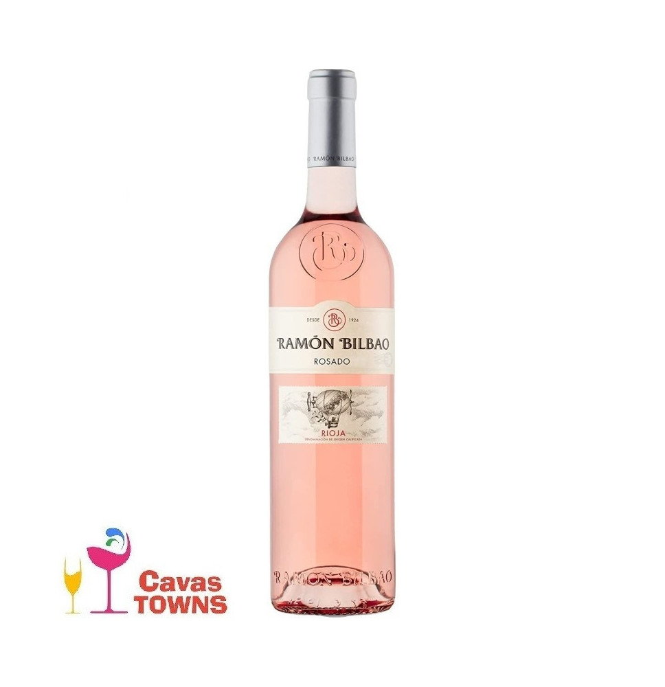 Vino Rosado Ramon Bilbao Garnacha Rioja 750 ml - Cavas Towns