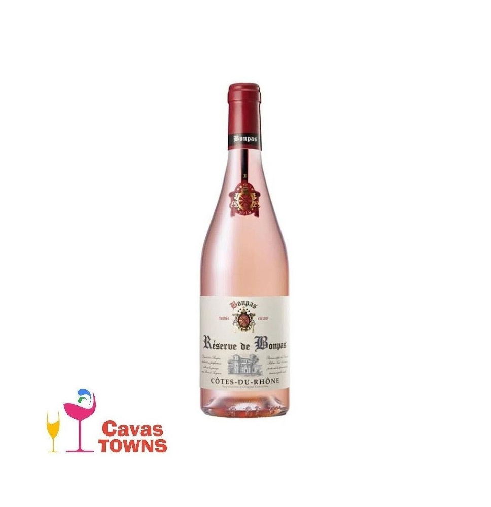 Vino Rosado Cotes Du Rhone Reserve de Bonpas 750ml - Cavas Towns