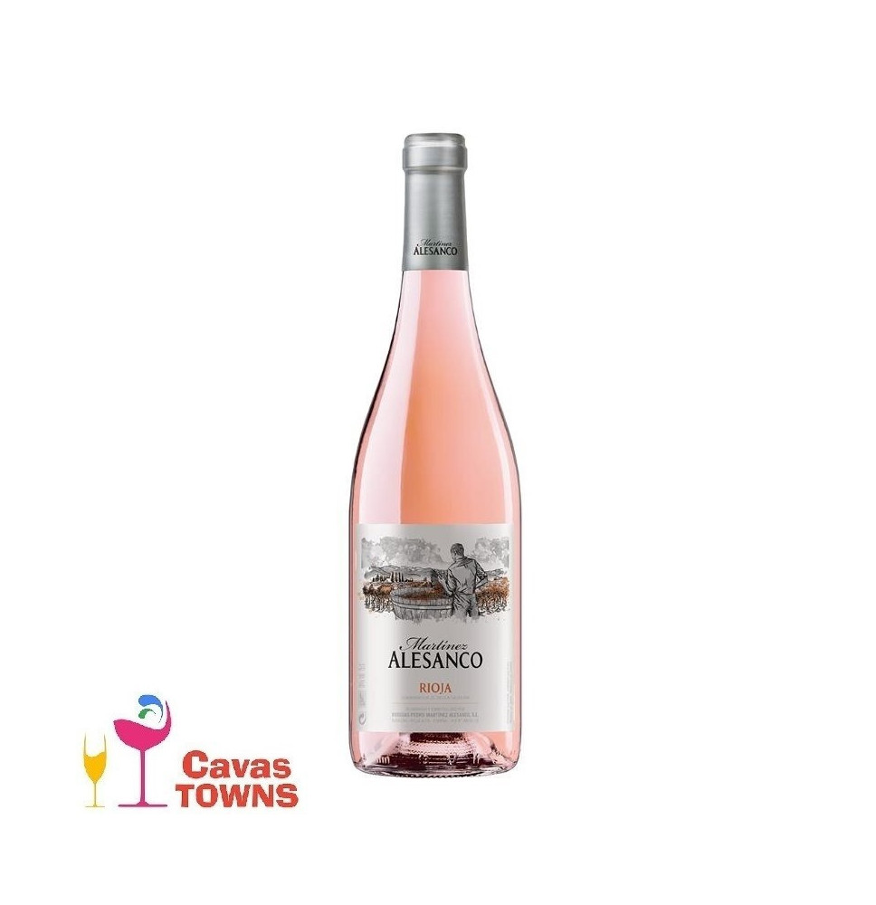 Vino Rosado Martinez Alesanco Rioja Garnacha 750 ml - Cavas Towns