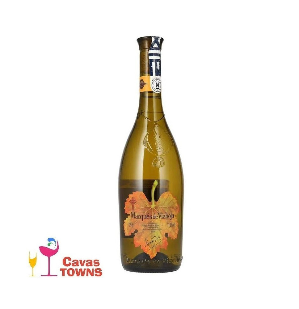 Vino Blanco Marques De Vizhoja Albariño 750 ml - Cavas Towns