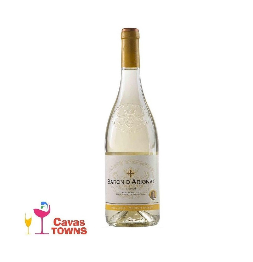 Vino Blanco Baron D Arignac Semi Dulce 750ml - Cavas Towns