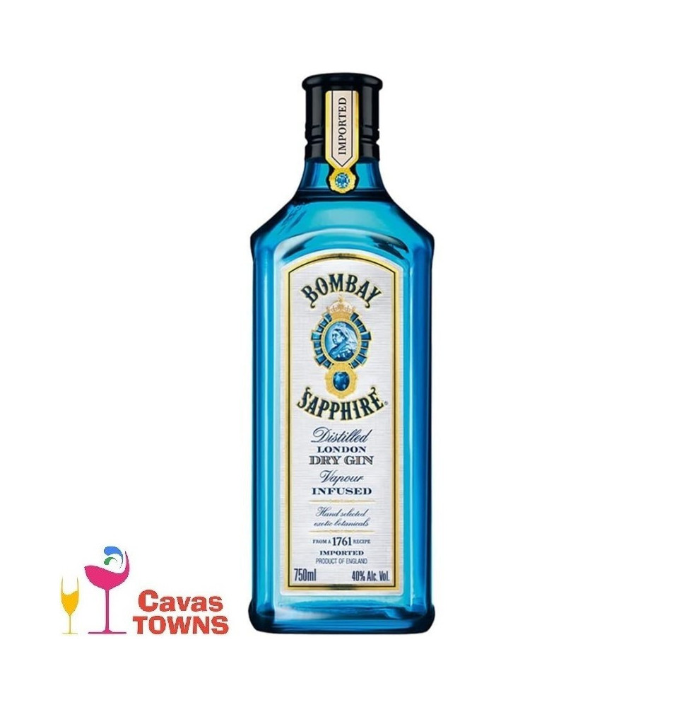 Ginebra Bombay Sapphire - 750 ml