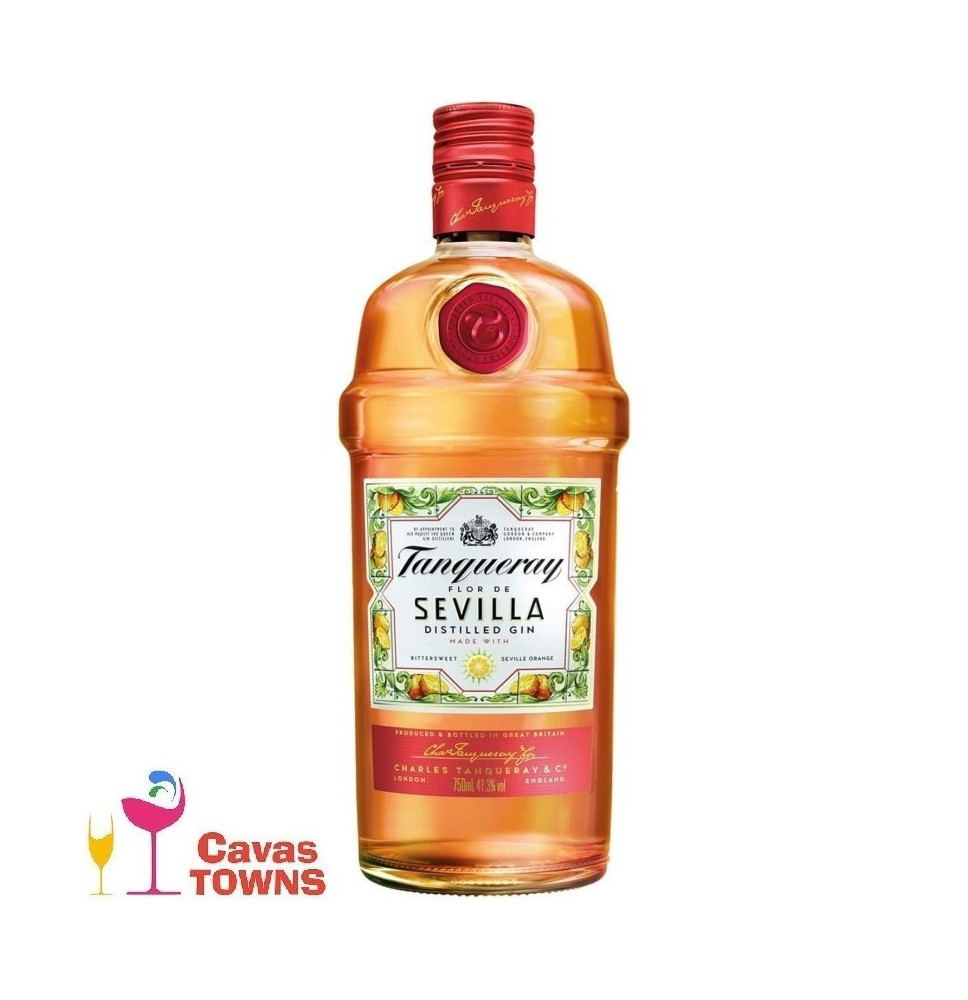 Ginebra Tanqueray Flor de Sevilla 750 ml - Cavsa Towns