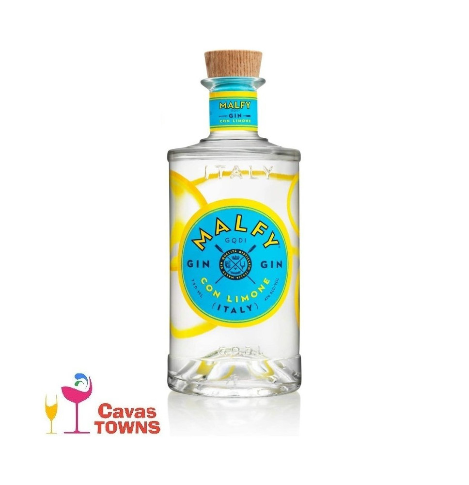 Ginebra Malfy Limone Italiana 750 ml - Cavas Towns