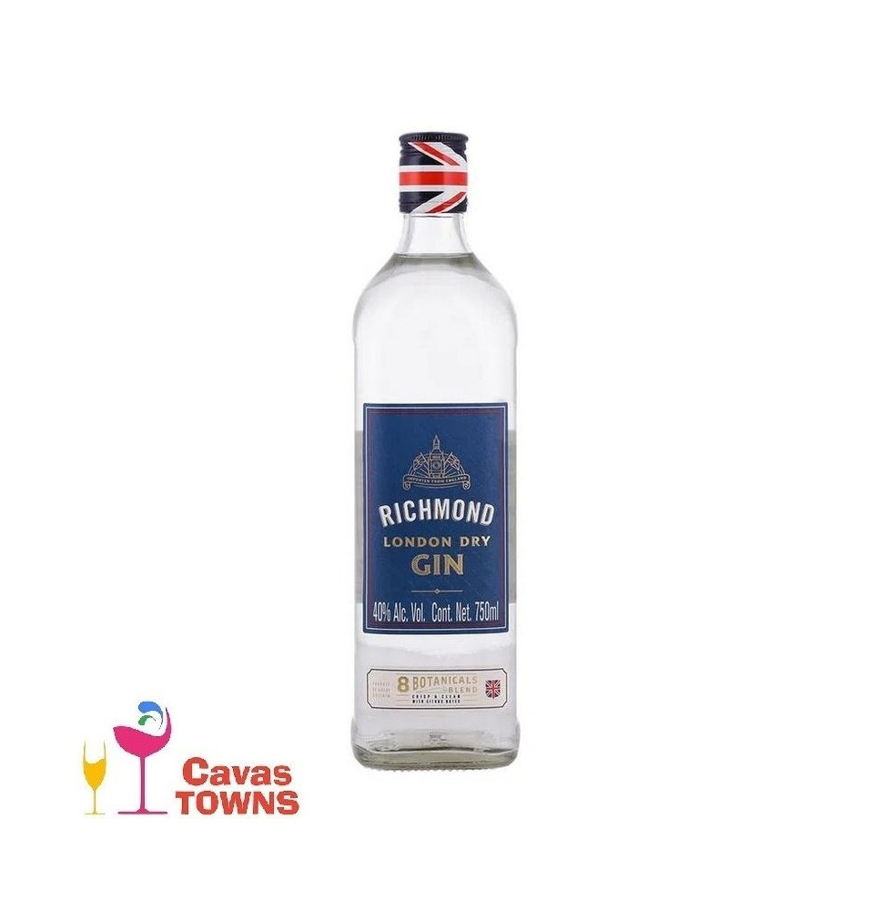 Ginebra Richmond 750 ml - Cavas Towns
