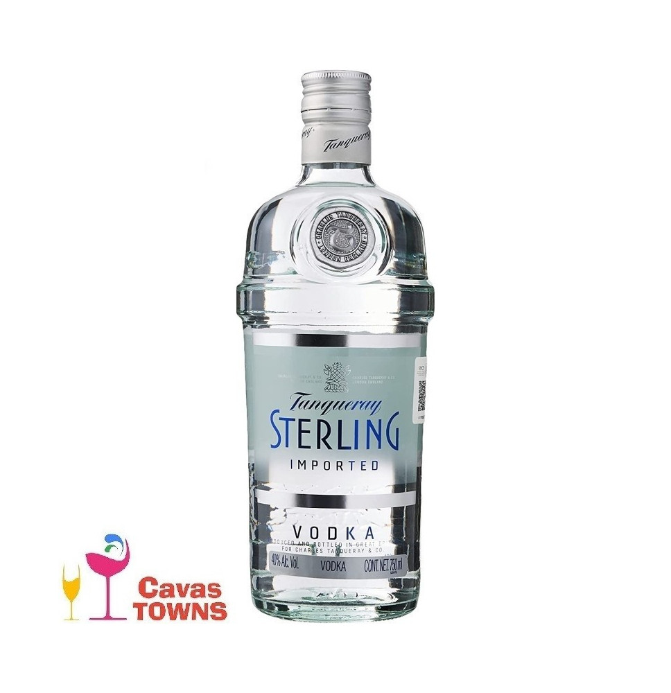 Vodka Sterling Tanqueray 750 Ml - Cavas Towns Vodka Sterling Tanqueray 750 Ml - Cavas Towns