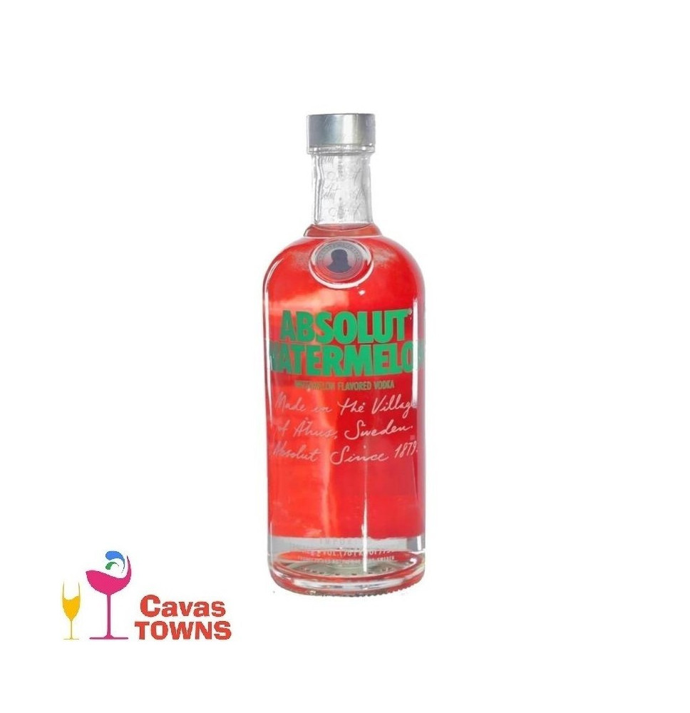 Vodka Absolut Watermelon 750 ml - Cavas Towns Vodka Absolut Watermelon 750 ml - Cavas Towns