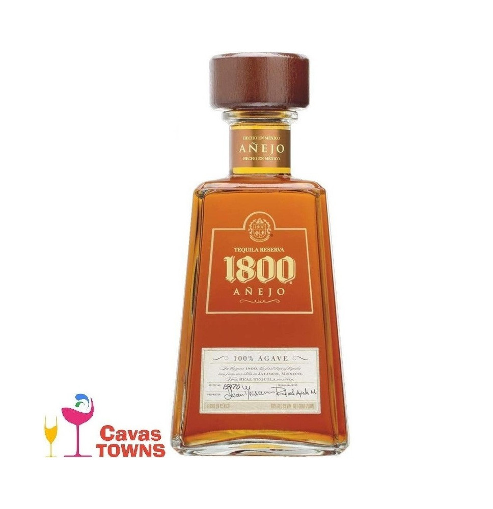 Tequila 1800 Añejo Reserva 700 ml - Cavas Towns