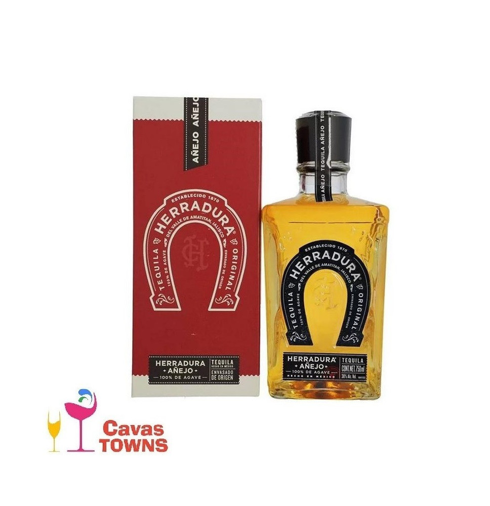 Tequila Herradura Añejo 750 ml - Cavas Towns