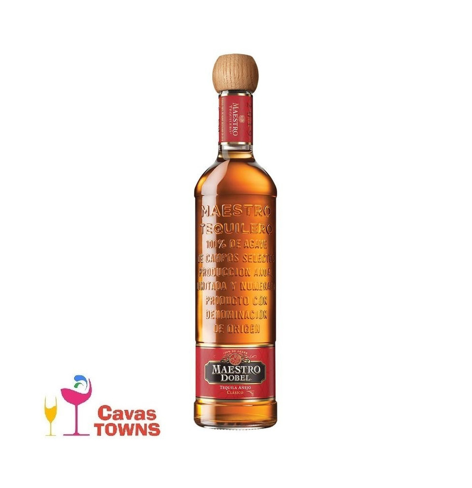 Tequila Maestro Dobel Añejo 750 ml - Cavas Towns