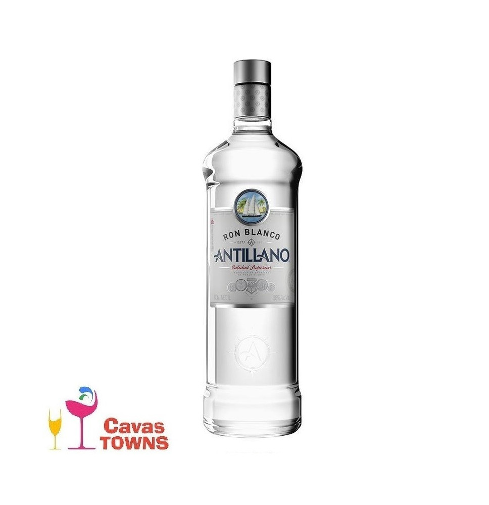 Ron Antillano Blanco 1 L - Cavas Towns