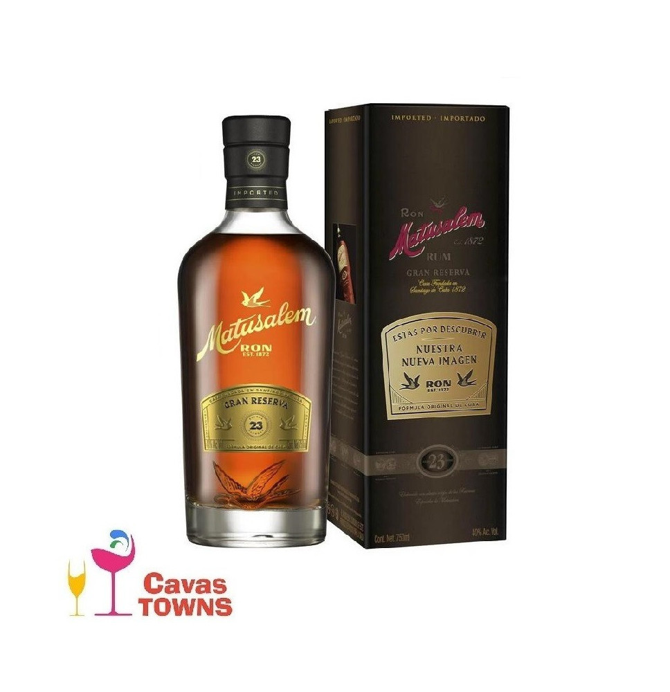 Ron Matusalem Gran Reserva 23 años - 750 ml - Cavas Towns