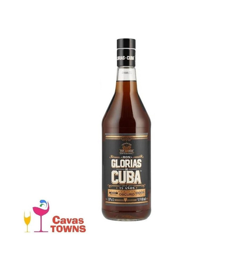 Ron Glorias De Cuba Oscuro 940 ml - Cavas Towns