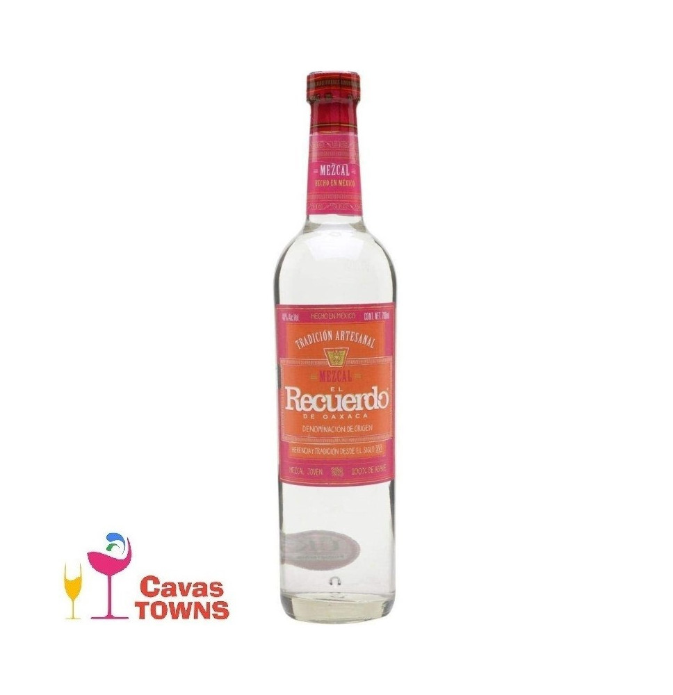 Mezcal El Recuerdo De Oaxaca Joven 750 ml - Cavas Towns