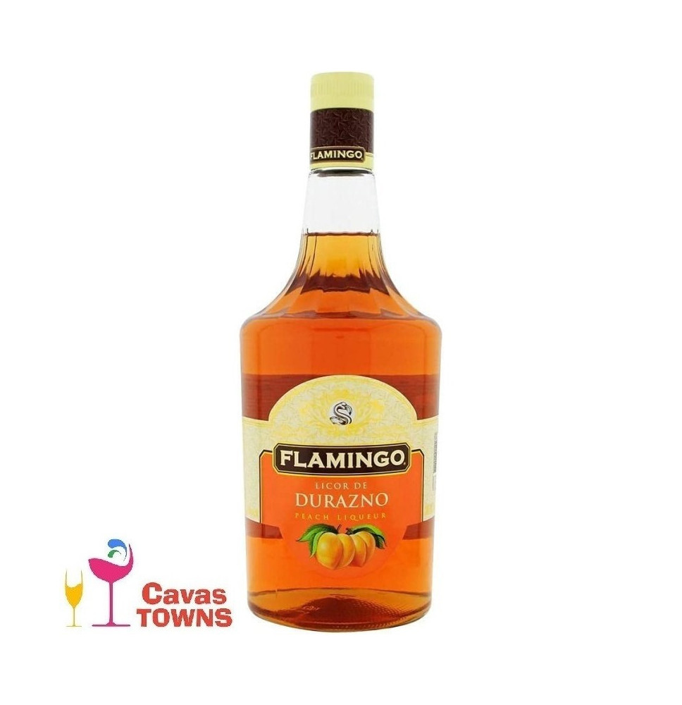 Licor Flamingo de Durazno 1 L - Cavas Towns