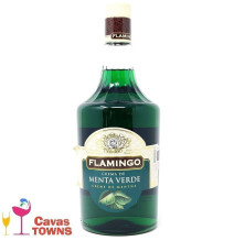 Licor De Menta Verde Flamingo 1 L - Cavas Towns