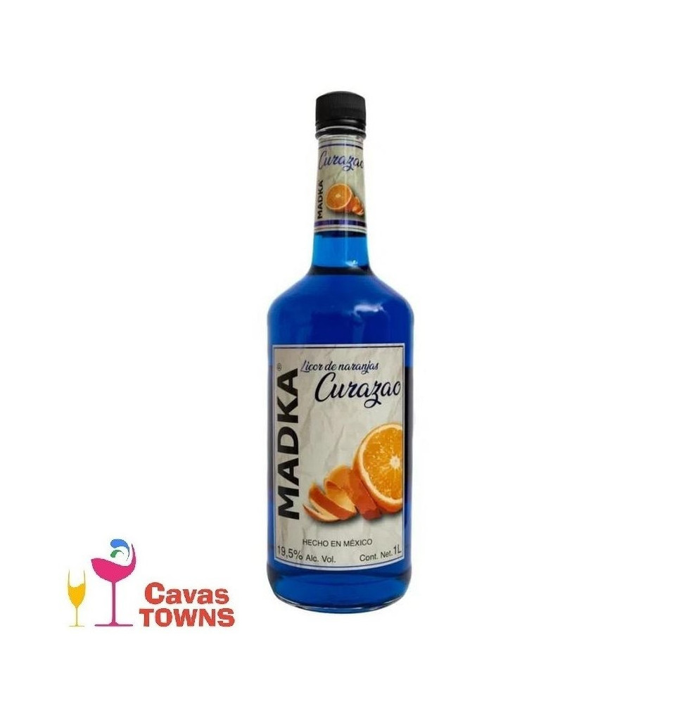 Licor Madka Curacao De Naranjas 1000 ml - Cavas Towns