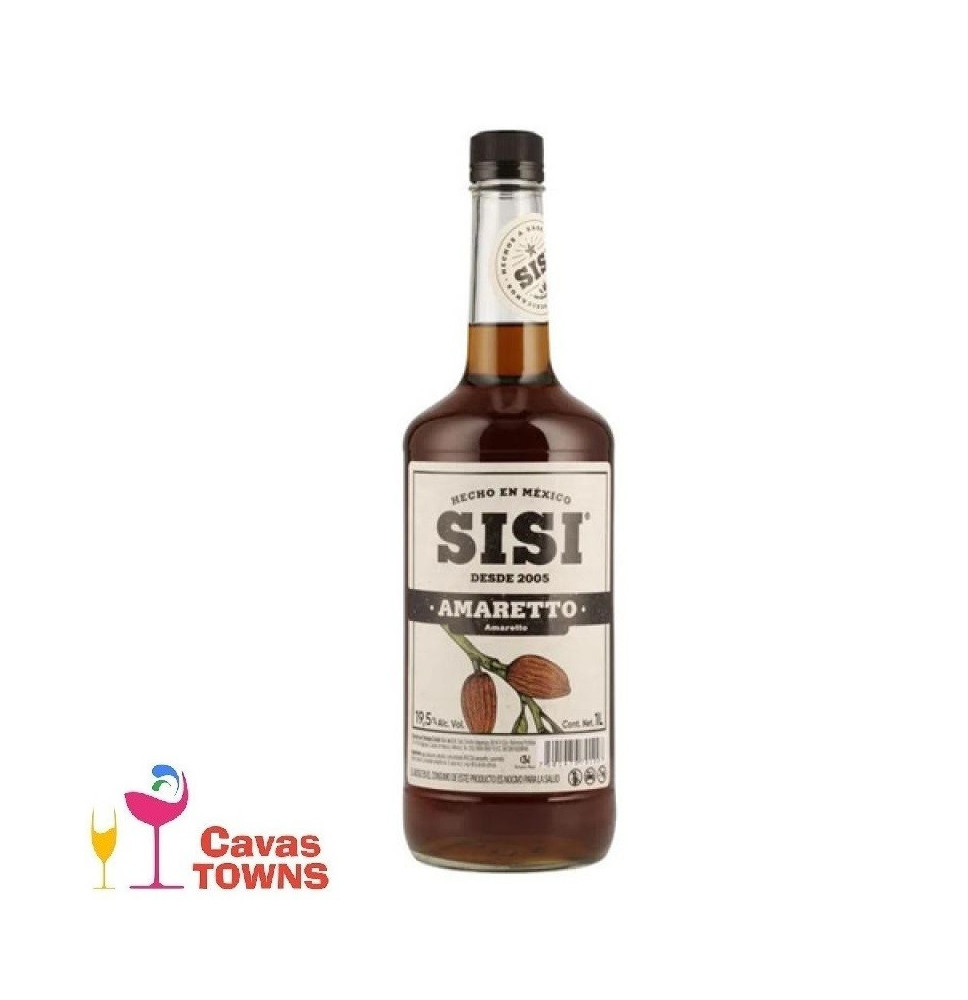 Licor Sisi de Amaretto 1000 ml - Cavas Towns