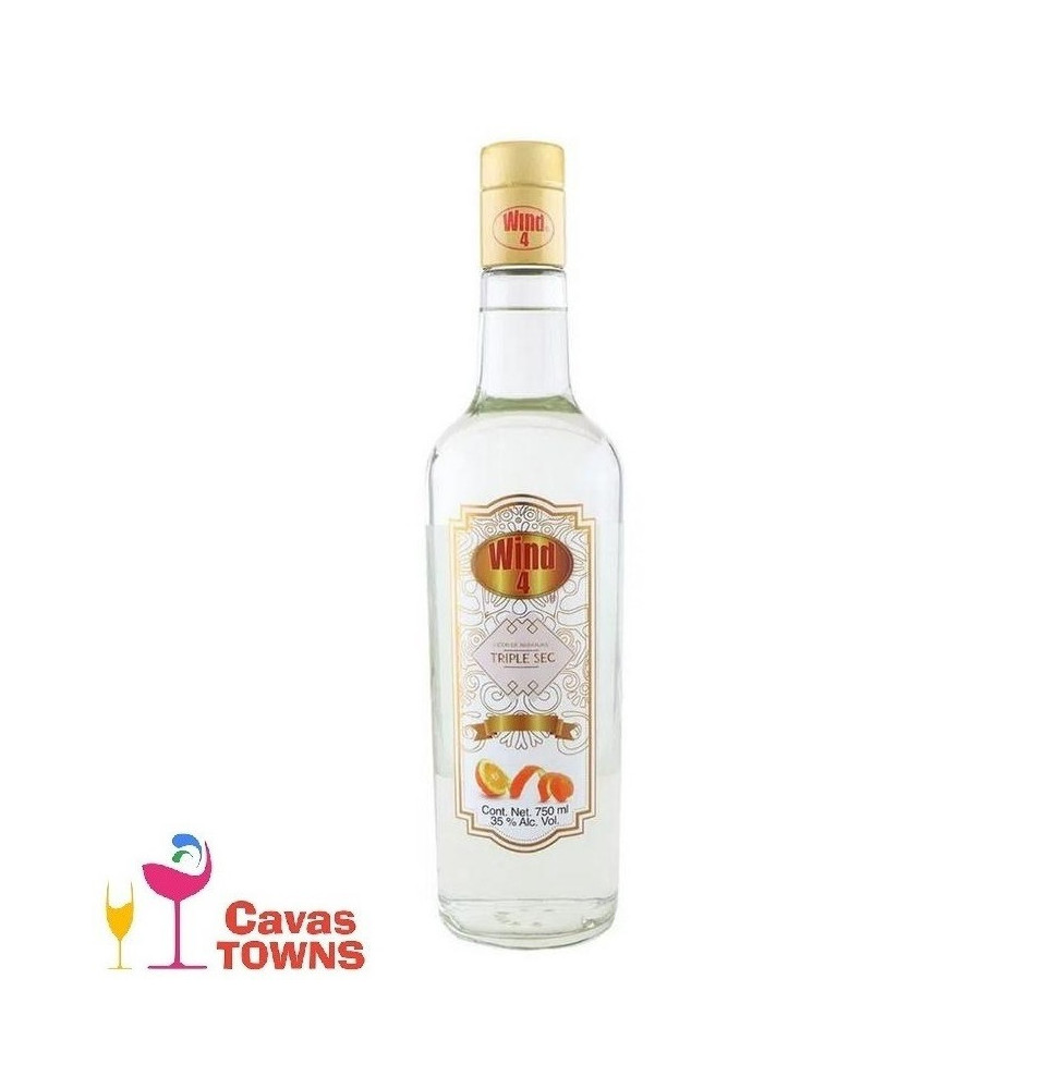 Licor Wind 4 Triple Sec 750 ml - Cavas Towns