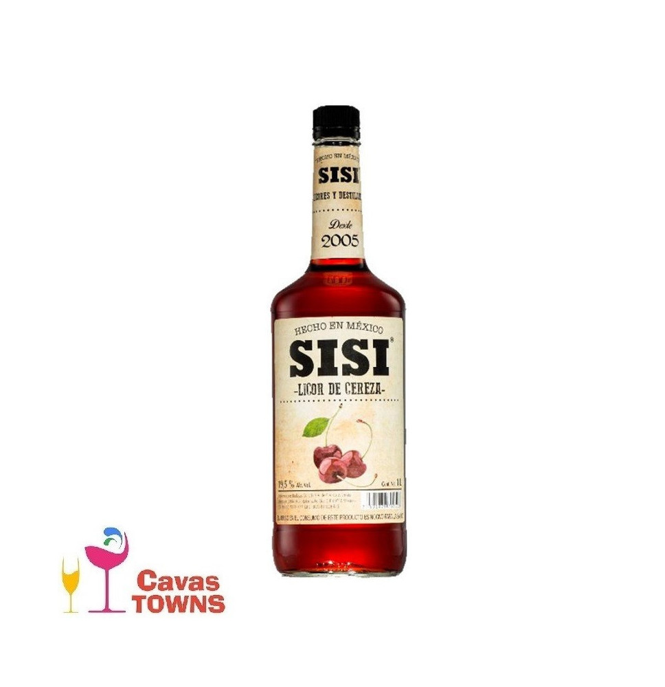 Licor Sisi de Cereza 1000 ml - Cavas Towns