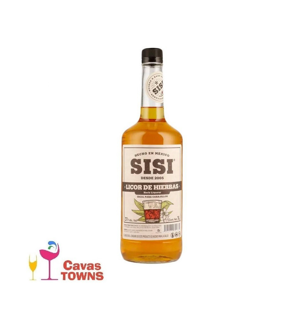 Licor Sisi de Hierbas para Carajillo 1000 ml - Cavas Towns Licor Sisi de Hierbas para Carajillo 1000 ml - Cavas Towns