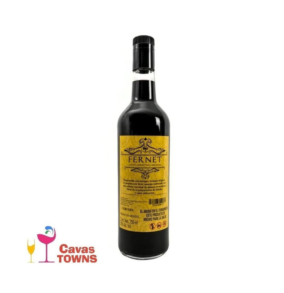 Licor Fernet Wind 4 750 ml - Cavas Towns