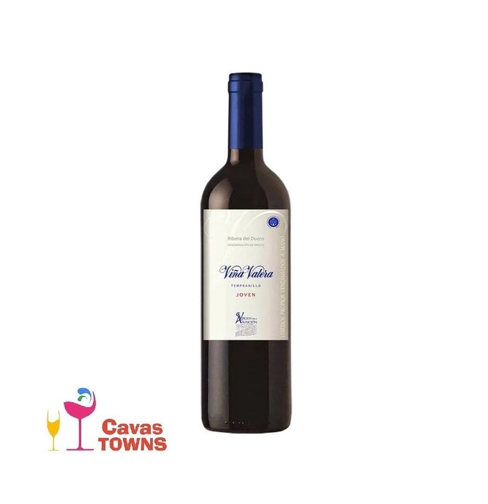 Vino Tinto Viña Valera Joven Tempranillo 750ml - Cavas Towns