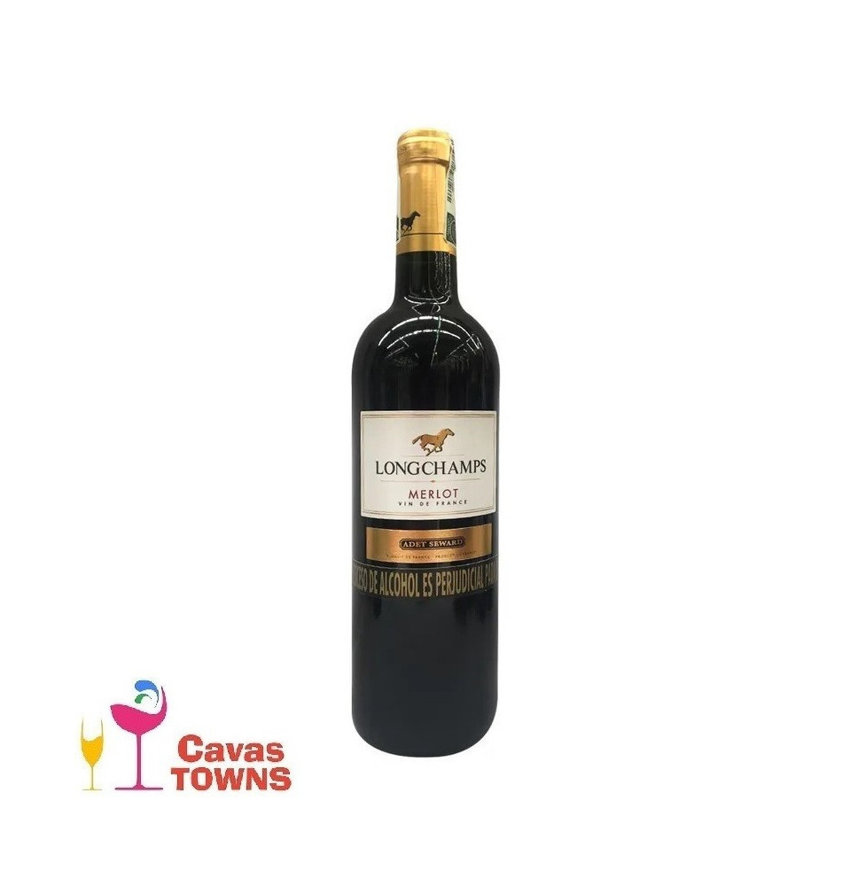 Vino Tinto Frances Adet Seward Merlot 750 ml - Cavas Towns