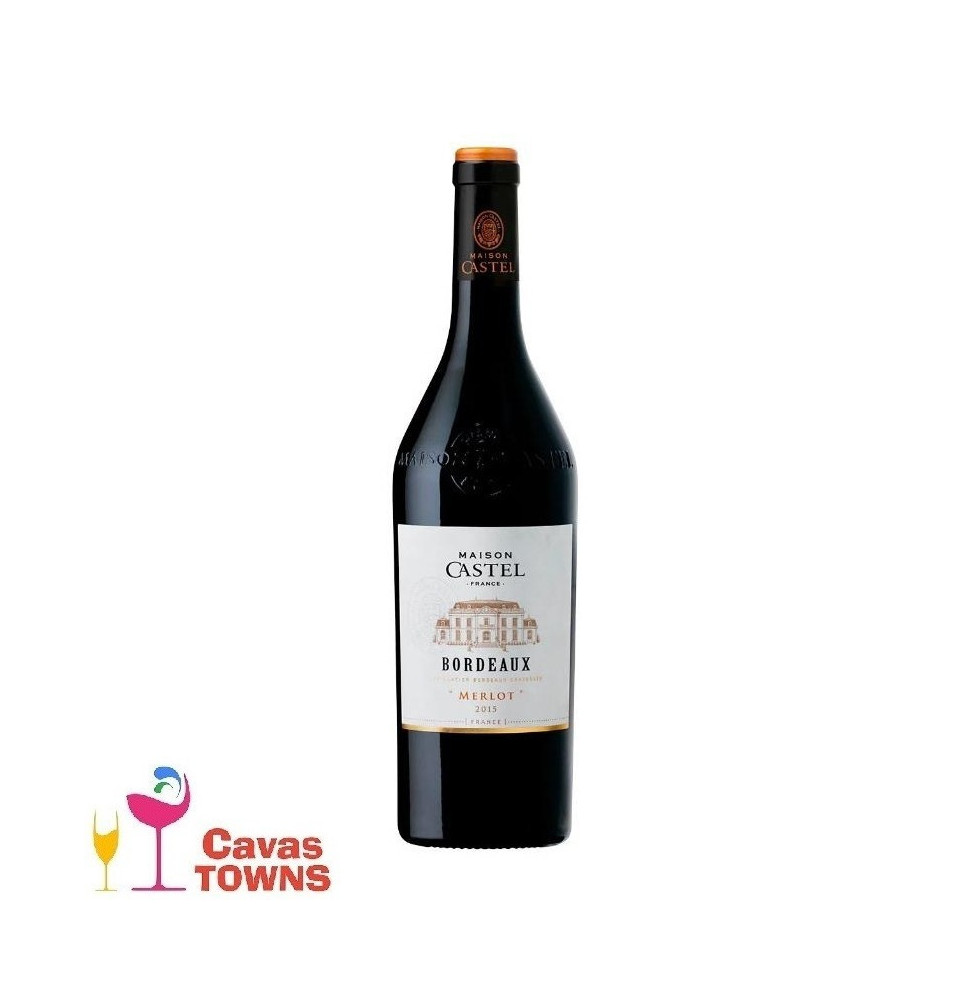 Vino Tinto Castel Bordeaux 750 ml - Cavas Towns