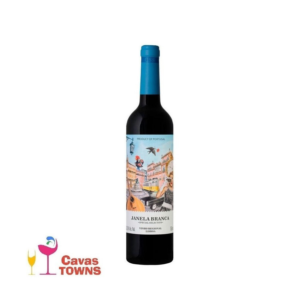 Vino Tinto Janela Branca 750 ml - Cavas Towns