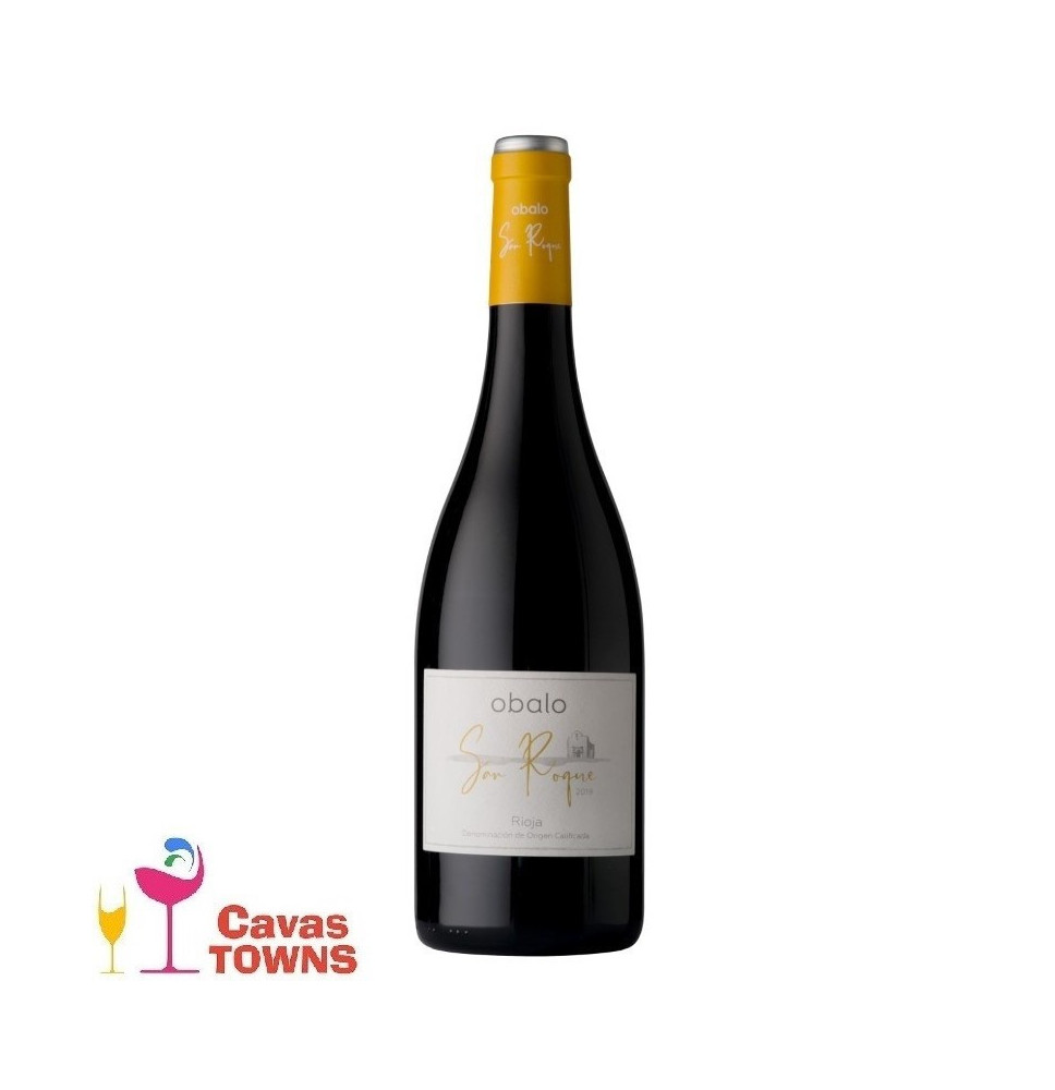 Vino Tinto Obalo Joven San Roque Rioja 750 ml - Cavas Towns Vino Tinto Obalo Joven San Roque Rioja 750 ml - Cavas Towns