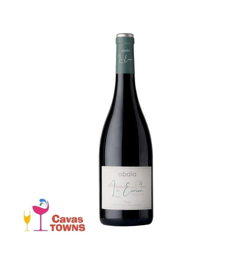 Vino Tinto Obalo Crianza La Encina Rioja 750 ml - Cavas Towns
