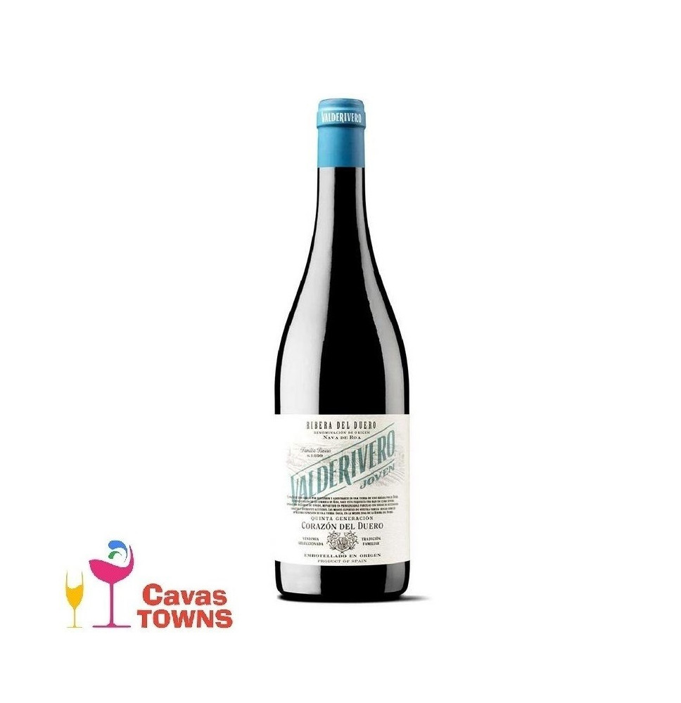 Vino Tinto Valderivero Joven 750 ml - Cavas Towns