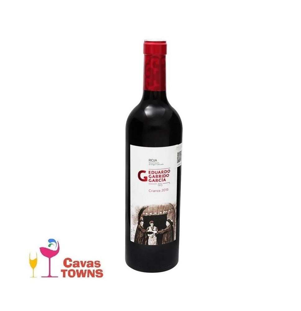 Vino Tinto Garrido Rioja Crianza 750 ml - Cavas Towns