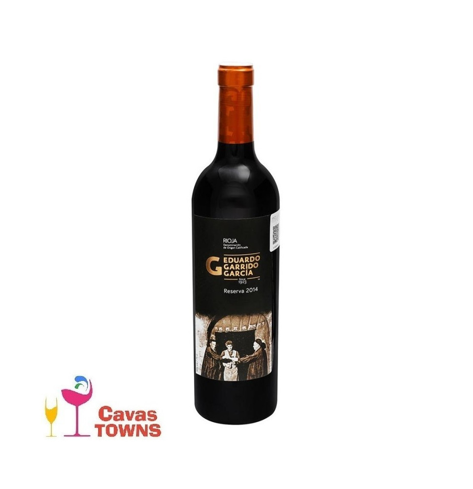 Vino Tinto Rioja Garrido Rioja Reserva 750 ml - Cavas Towns