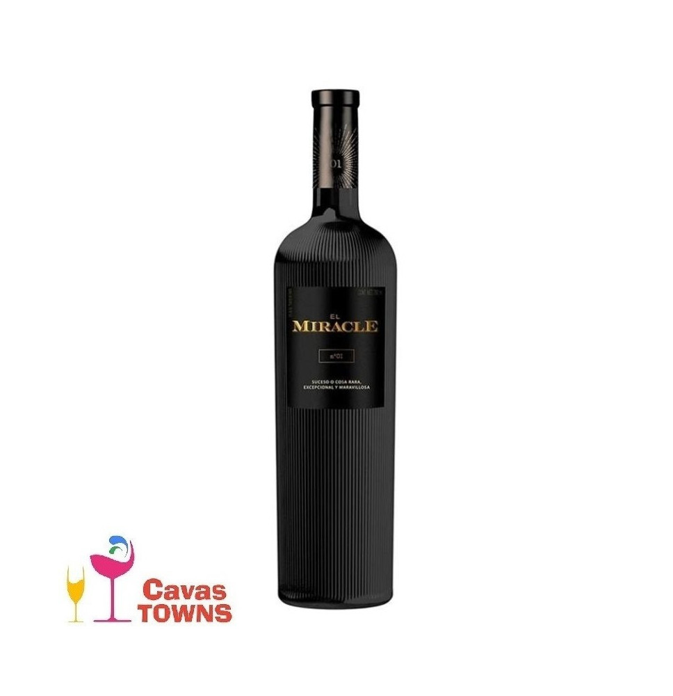 Vino Tinto El Miracle 750 ml - Cavas Towns