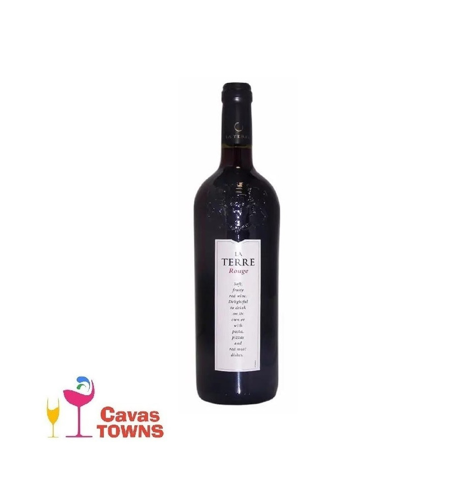 Vino Tinto La Terre Rouge - 750 ml - Cavas Towns