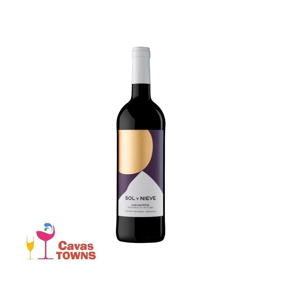 Vino Tinto Sol y Nieve 750ml - Cavas Towns