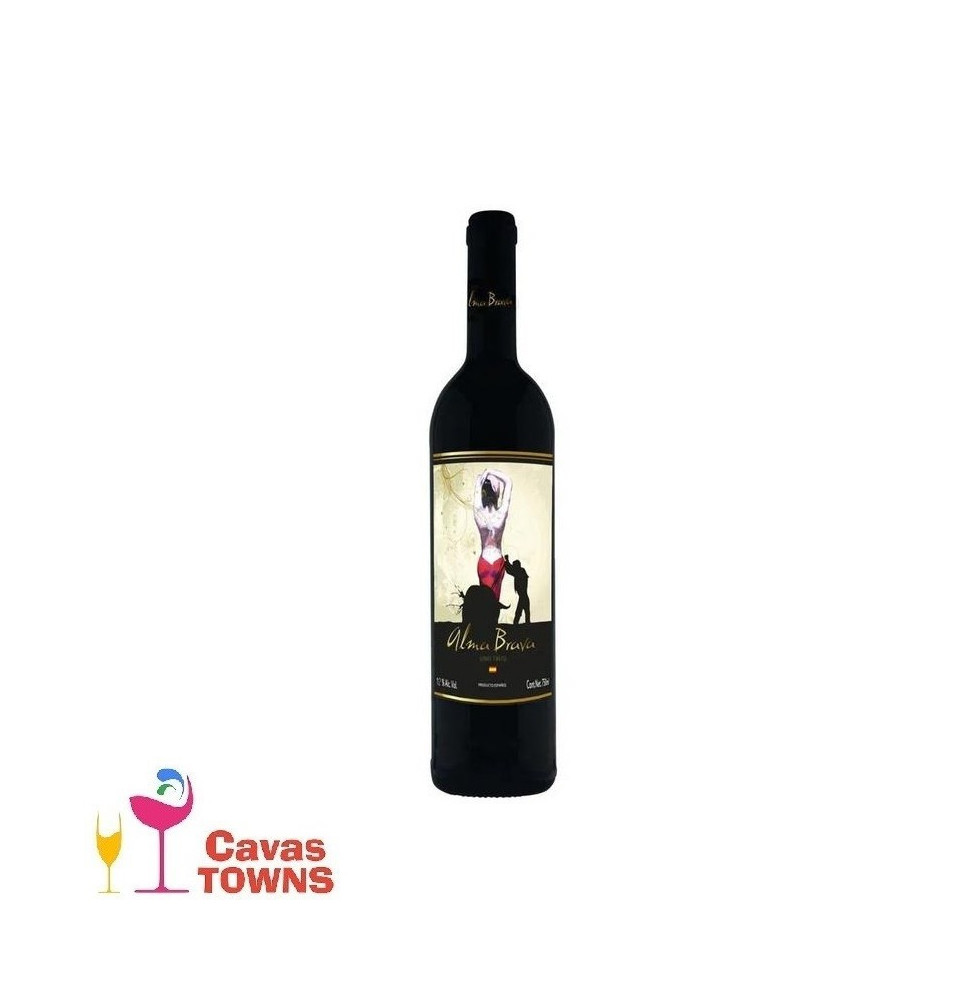 Vino Tinto Alma Brava 750 ml - Cavas Towns