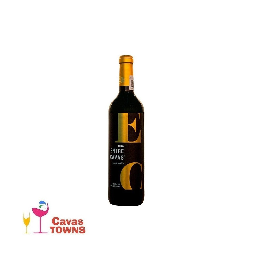 Vino Tinto Entre Cavas Tempranillo 750 Ml - Cavas Towns Vino Tinto Entre Cavas Tempranillo 750 Ml - Cavas Towns