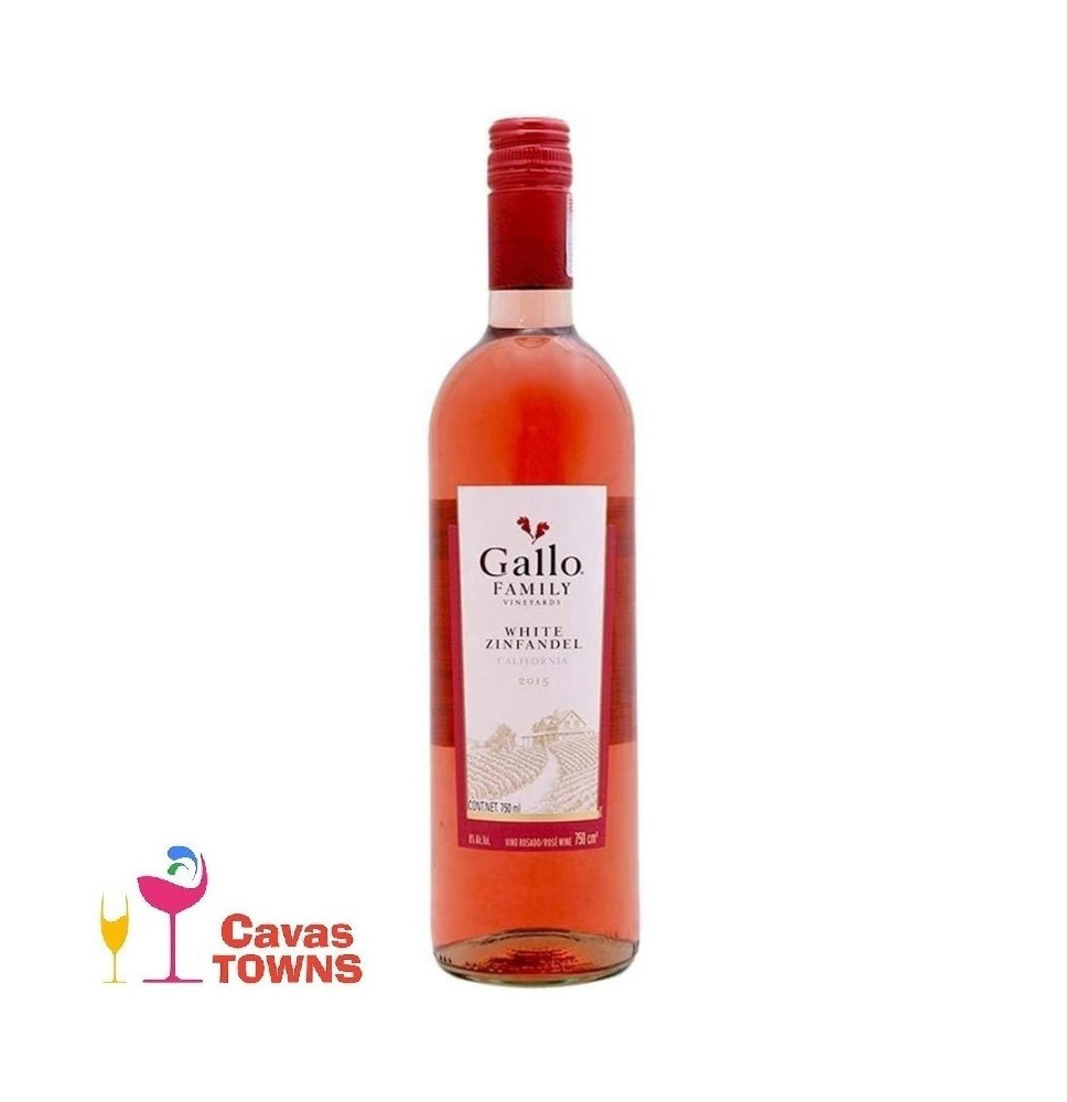 Vino Rosado White Zinfandel Gallo Family 750 ml - Cavas Towns