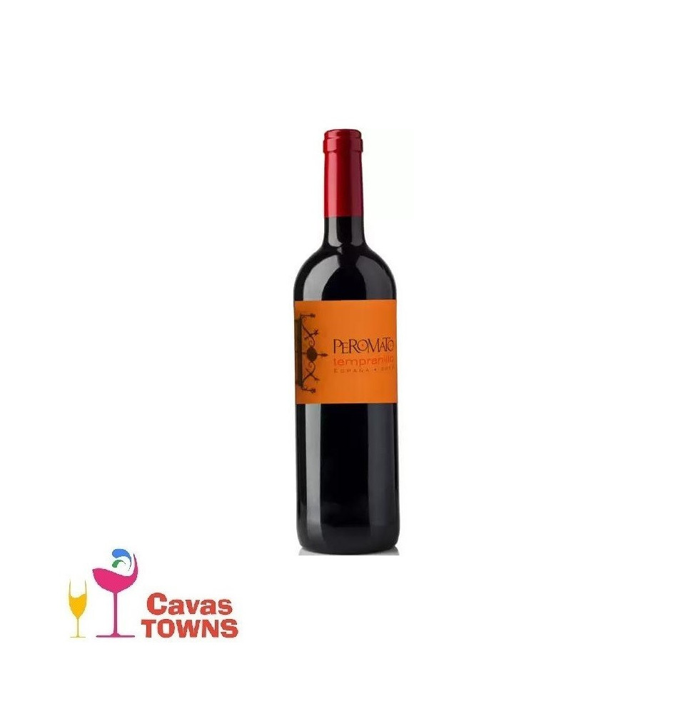 Vino Tinto Peromato Tempranillo 750 ml - Cavas Towns