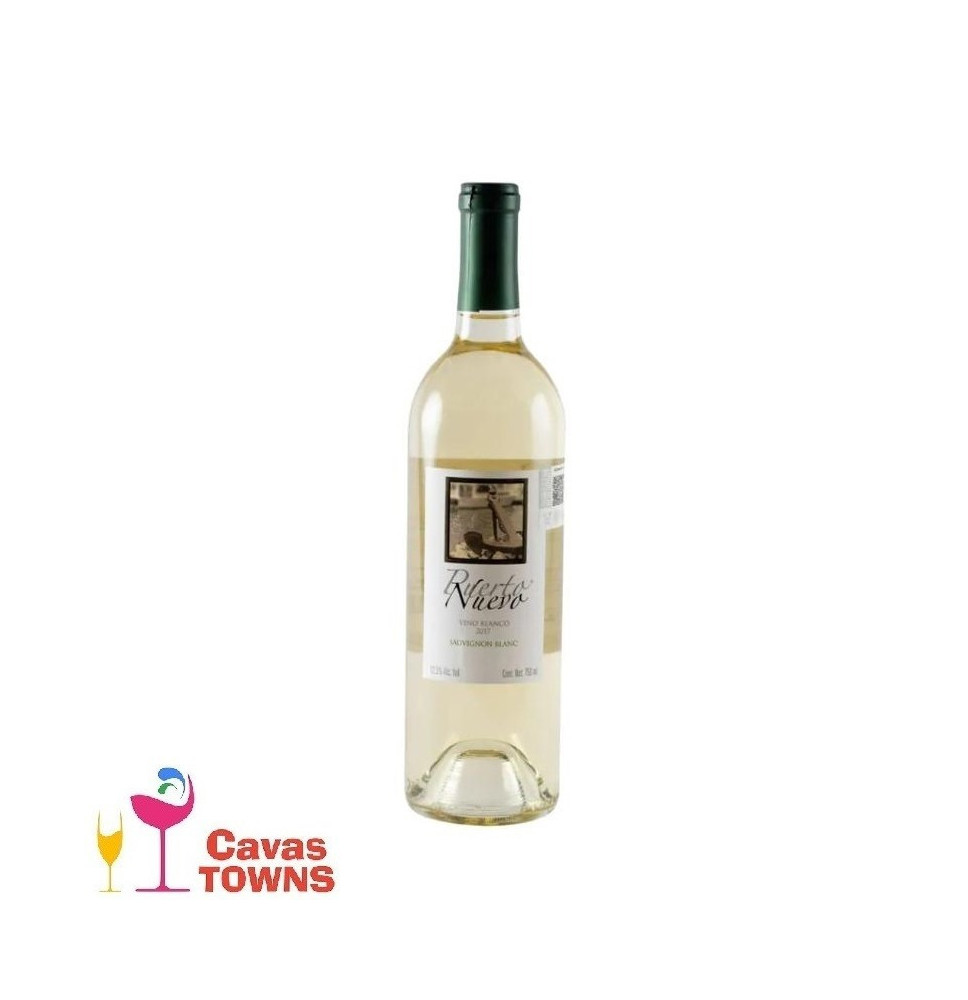 Vino Blanco Puerto Nuevo 750 ml - Cavas Towns Vino Blanco Puerto Nuevo 750 ml - Cavas Towns